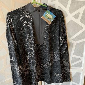 Coolibar SPF 50+ Protection swim shirt. XL. NWT.